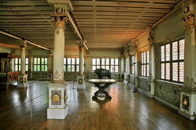 Château résidentiel d'Urach Vue dans le salon doré